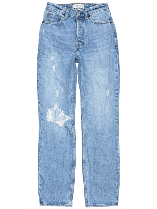 Abercrombie & Fitch Denim - Abercrombie & Fitch Jeans The Dad High Rise Curve Love Distressed Women’s 25 / 0